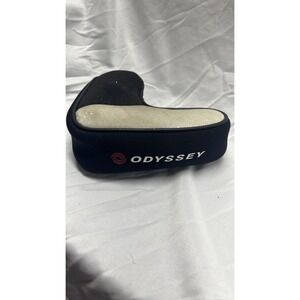 Odyssey White XG Blade Putter Headcover Black Gray Golf Cover